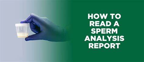 how to read a sperm analysis report|How to Read Sperm Analysis Report Results .